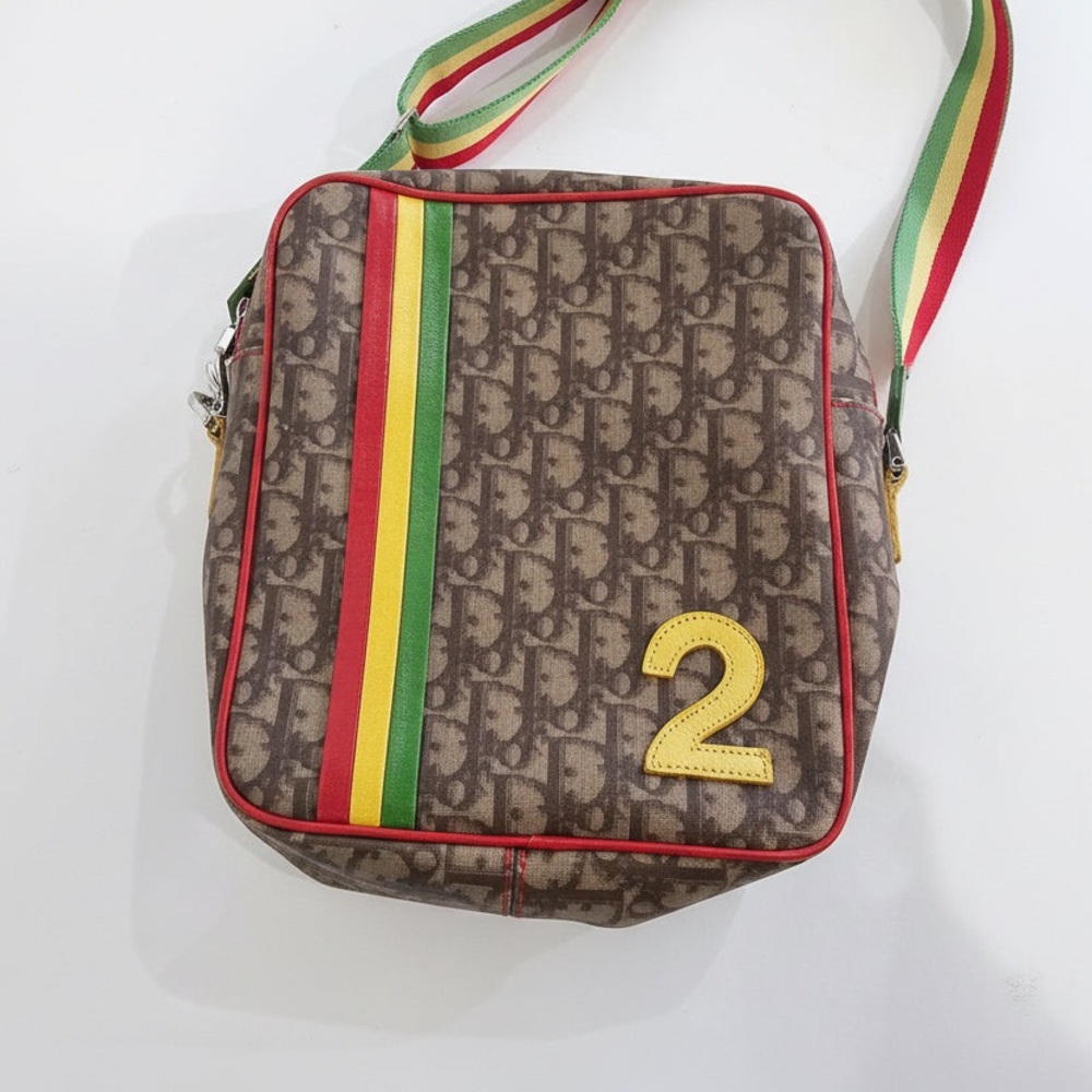 Christian Dior Diorissimo Rasta Trotter Messenger Bag